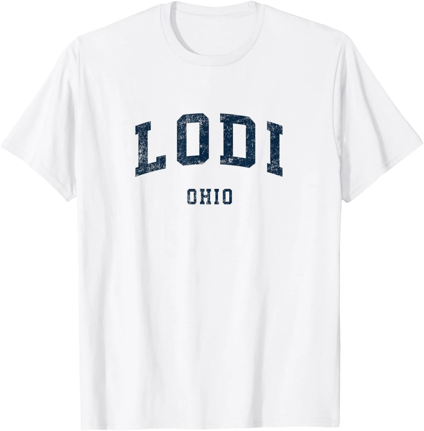 Lodi Ohio OH Vintage Athletic Sports Design T-Shirt