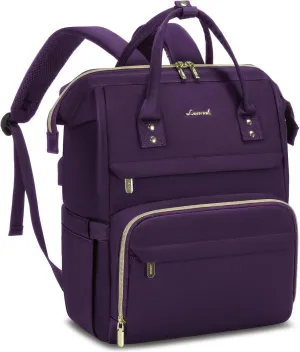 LOVEVOOK Backpack for Women, 15.6 inch Laptop Backpack for Women Teacher Backpack Nurse Bag, Waterproof Work Backpack for Travel, Commuter, College