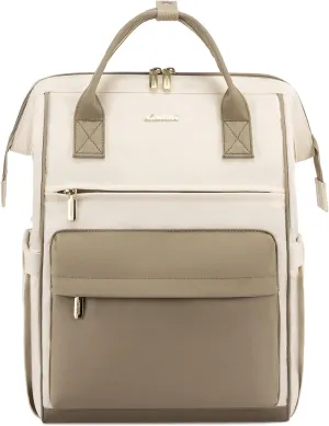 LOVEVOOK Laptop Backpack for Women,15.6 Inch Work Teacher Nurse Bag,Business Computer Backpack Purse with USB Port,Stylish Casual Daypack for Travel