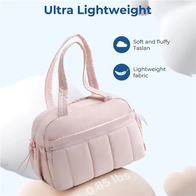 Luggage Bag Dry Wet Separation Travel Duffel Bag Gym Bag for Women with Weekender Bags Waterproof Hand Airport Cabin Bag(1)