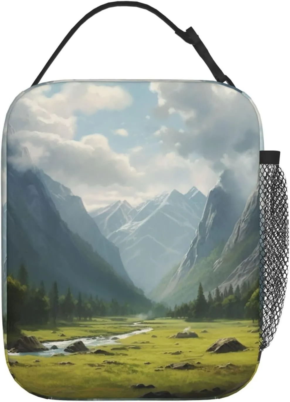 Lunch Bag Lunch Box For Women Men Reusable Insulated Lunch Tote Bag Valley Leakproof Cooler Bag Portable Cooler Lunch Container For Picnic Travel