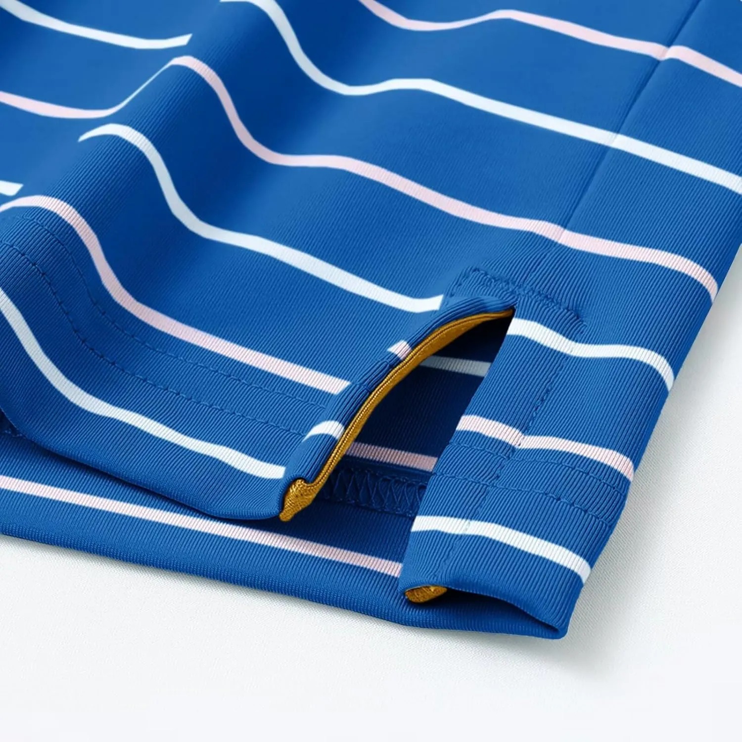 M MAELREG Boys Polo Shirt Short Sleeve Performance Moisture Wicking Dry fit Casual Striped Golf Shirts for Boys