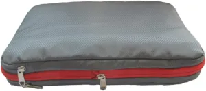 MAGICLULU Double Layer Sealed Storage Bag Travel Clothes Compression Zippered Organizer Large Capacity Bedding Quilt Pouch