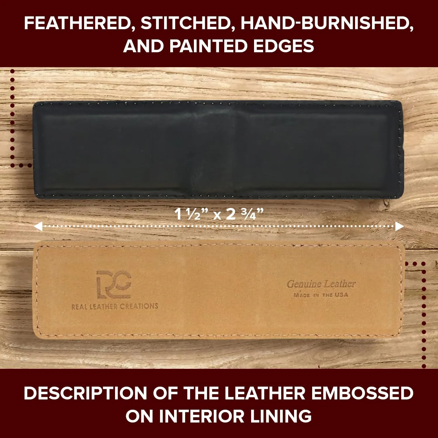Magnetic Money Clip for Men Genuine Leather Money Clip for Men with 2 Strong Shielded Magnets | Minimalist, Slim Money Clip Holds 10 to 12 Bills