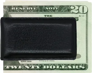 Magnetic Money Clip for Men Genuine Leather Money Clip for Men with 2 Strong Shielded Magnets | Minimalist, Slim Money Clip Holds 10 to 12 Bills