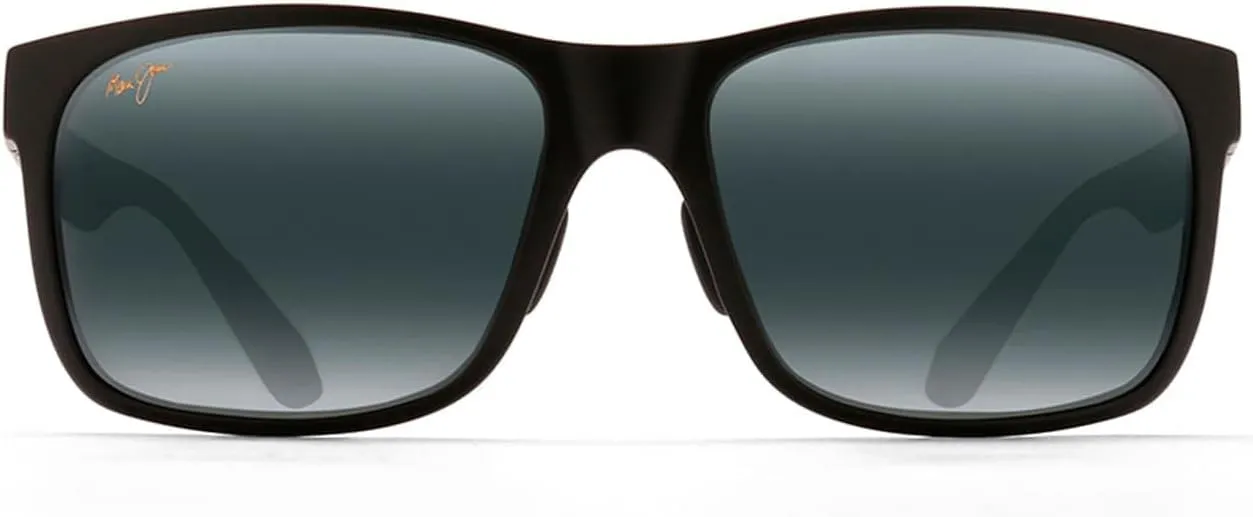 Maui Jim Men's and Women's Red Sands Polarized Universal Fit Rectangular Sunglasses