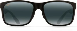 Maui Jim Men's and Women's Red Sands Polarized Universal Fit Rectangular Sunglasses