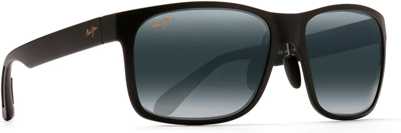 Maui Jim Men's and Women's Red Sands Polarized Universal Fit Rectangular Sunglasses