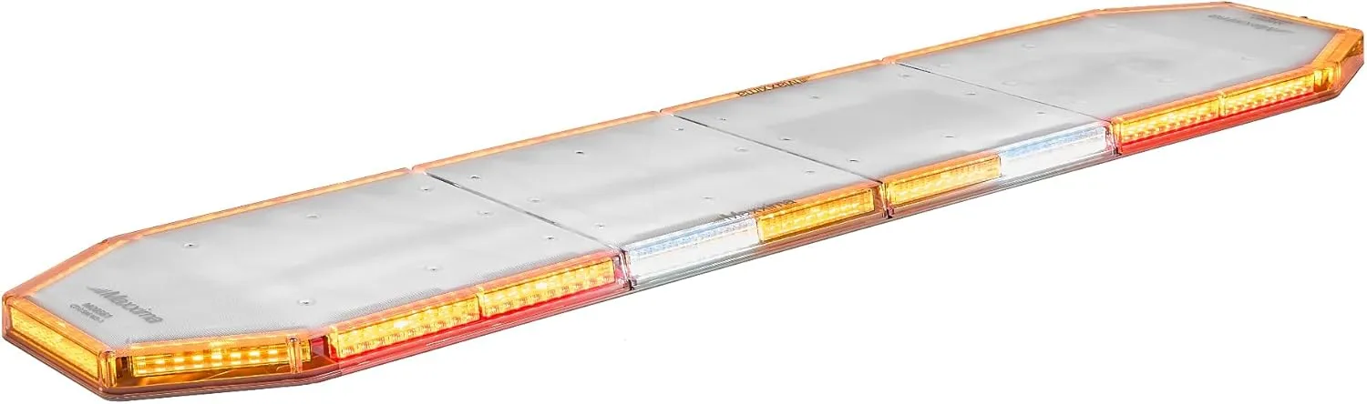 Maxxima 60" LED Amber Tow Bar with Work Lights, Stop/Tail/Turn, Traffic Director, 30 Flash Patterns, Dual Voltage, SAE J595 Class 1, CA13 Compliant