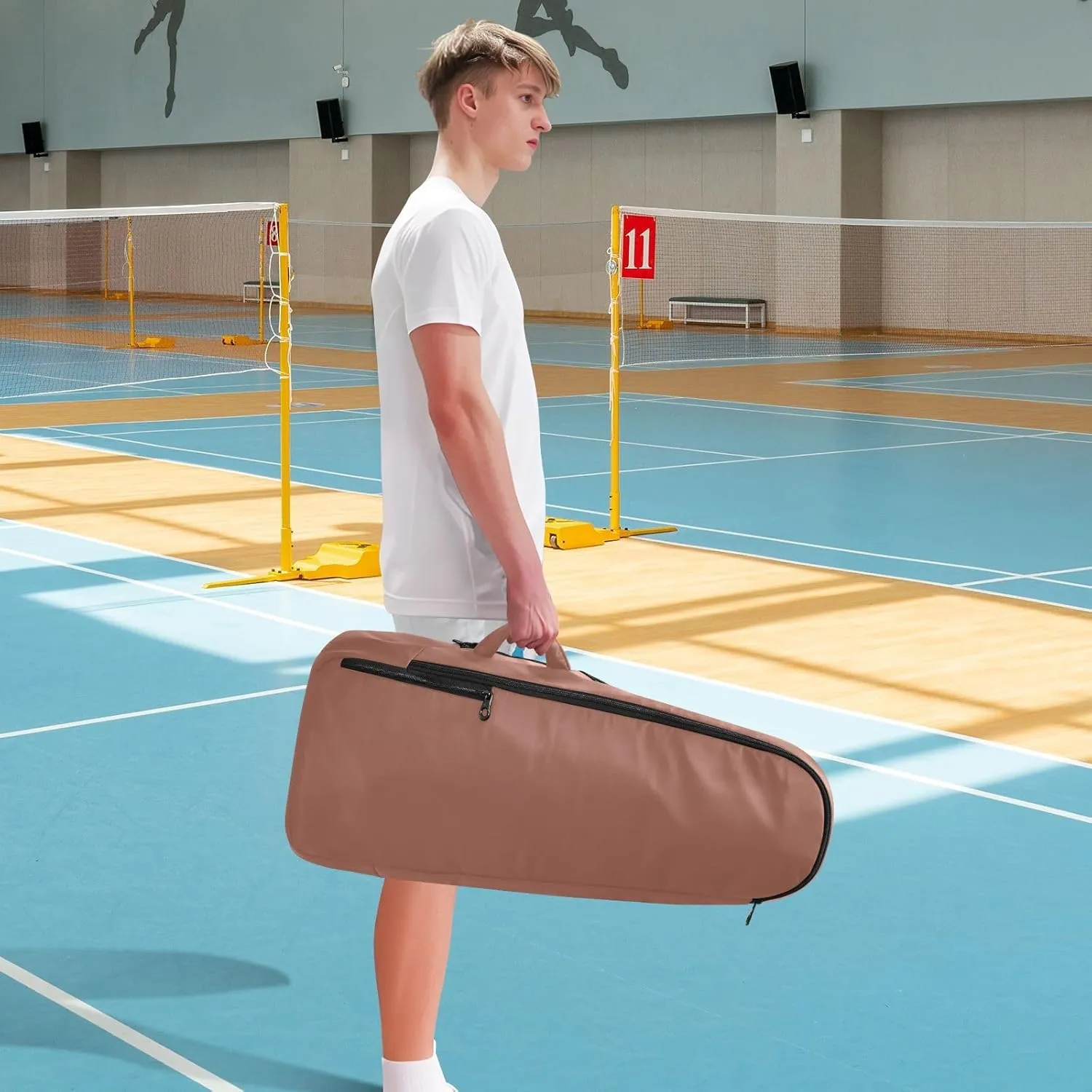 MCHIVER Tennis Bags for Men Women Tennis Backpack Hold 2 Rackets Badminton Racquet Backpack 11.81 * 7.87 * 17.11in