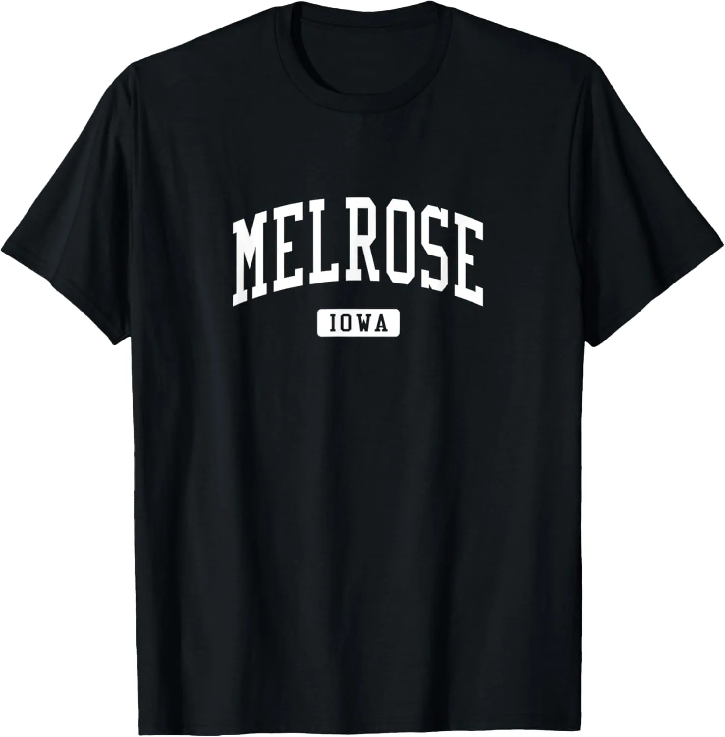 Melrose Iowa IA Vintage Athletic Sports Design T-Shirt