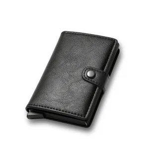 Men's Carbon Fiber Aluminum Alloy Credit Metal Pinball Bags