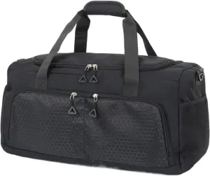 Men's Gym Bag Large Gym Bag Fitness Wet Dry Training Men Women Yoga For Shoes Travel Shoulder Handbags Multifunction Work Out Swimming Bag For Fitness & Workout(Black)