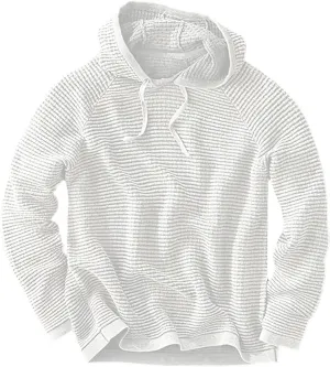 Mens Hoodies Pullover Fashion Loose Plus Size Hooded Pullover Sweater Full Zip Long Sleeve Sweatshirt Full Zip Long