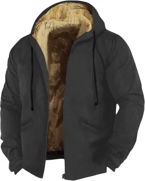 Men's Long Winter Coat Heavyweight Down Jacket Winter Warm Jacket Outerwear Outdoor Thick Casual Hoodies Plus Size