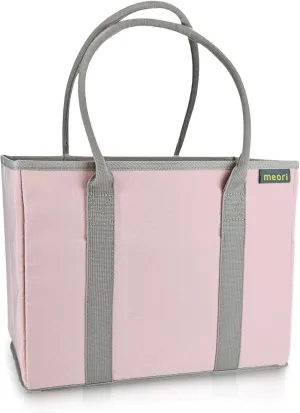 meori Office Tote Bag Carry Laptop Essentials Sturdy Bottom Stays Upright 3 Handy Pockets