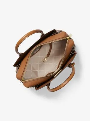 Mercer Medium Logo Belted Satchel