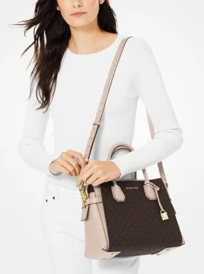 Mercer Medium Logo Belted Satchel
