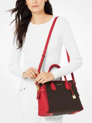 Mercer Medium Logo Belted Satchel