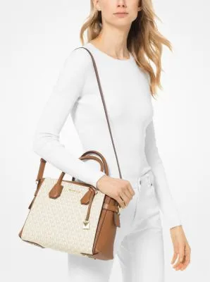 Mercer Medium Logo Belted Satchel