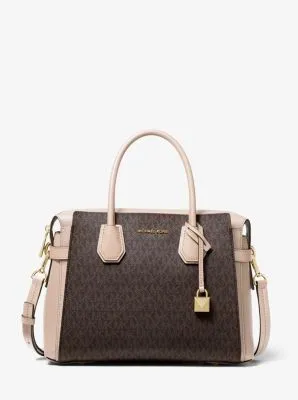 Mercer Medium Logo Belted Satchel