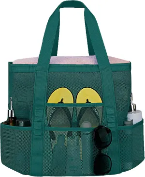 Mesh Beach Bags for Women - Plus Waterproof Sandproof Tote Bag