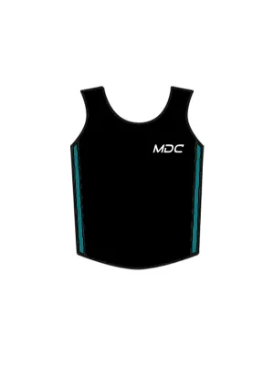 MEZZO - BOYS BLACK & TEAL VEST