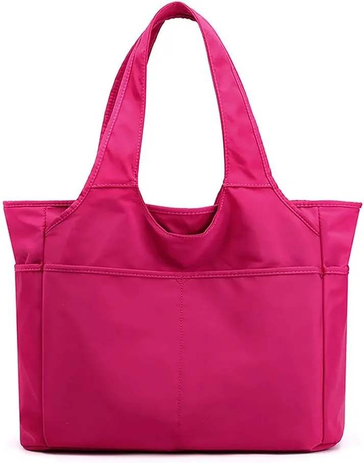MINTEGRA Nylon Large Tote for Women Waterproof Shoulder Handbag Fashion Work Bag Functional Clinical Bag