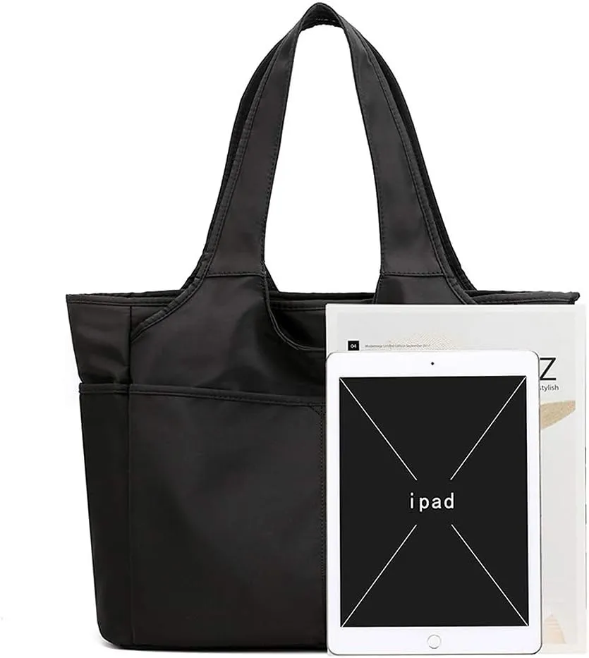 MINTEGRA Nylon Large Tote for Women Waterproof Shoulder Handbag Fashion Work Bag Functional Clinical Bag