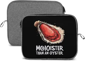 Moister Than an Oyster Shellfish Laptop Sleeve Case Shockproof Protective Carrying Bag Travel Briefcase 13inch