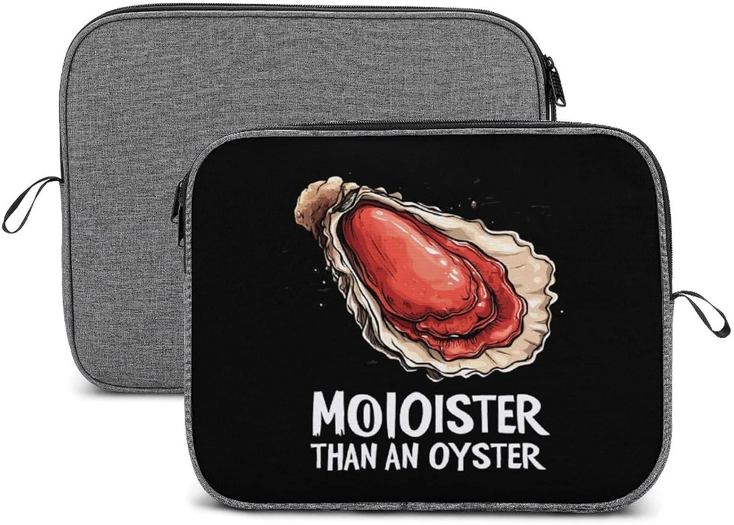 Moister Than an Oyster Shellfish Laptop Sleeve Case Shockproof Protective Carrying Bag Travel Briefcase 13inch