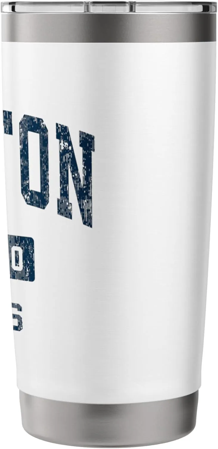 Moulton Texas TX Vintage Sports Established Navy Design Stainless Steel Insulated Tumbler