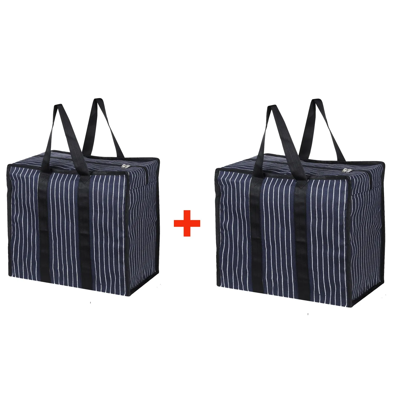 Multipurpose Large Heavy Duty Storage Organizer Reusable Canvas Shopper Bag
