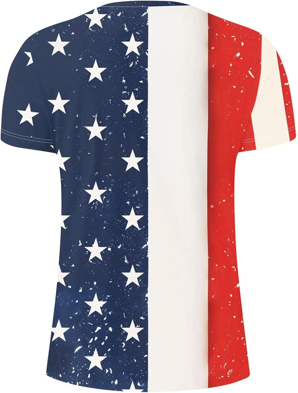 Muscularfit Mens 4th of July Shirt Casual Stylish Short Sleeve Stars Stripe American Flag Graphic Tee Shirts Fashion Pullover