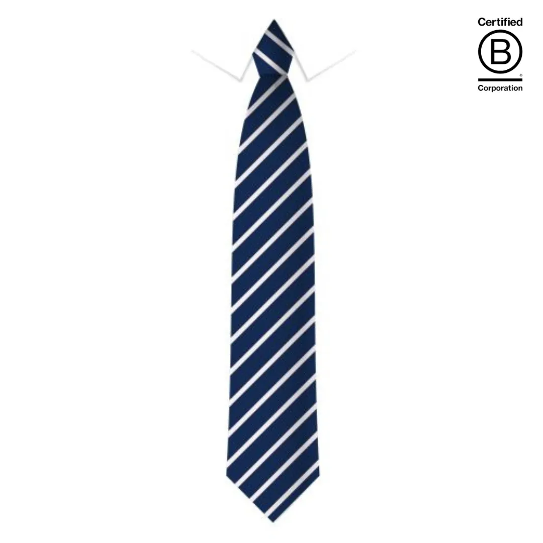 Narrow stripe eco school ties