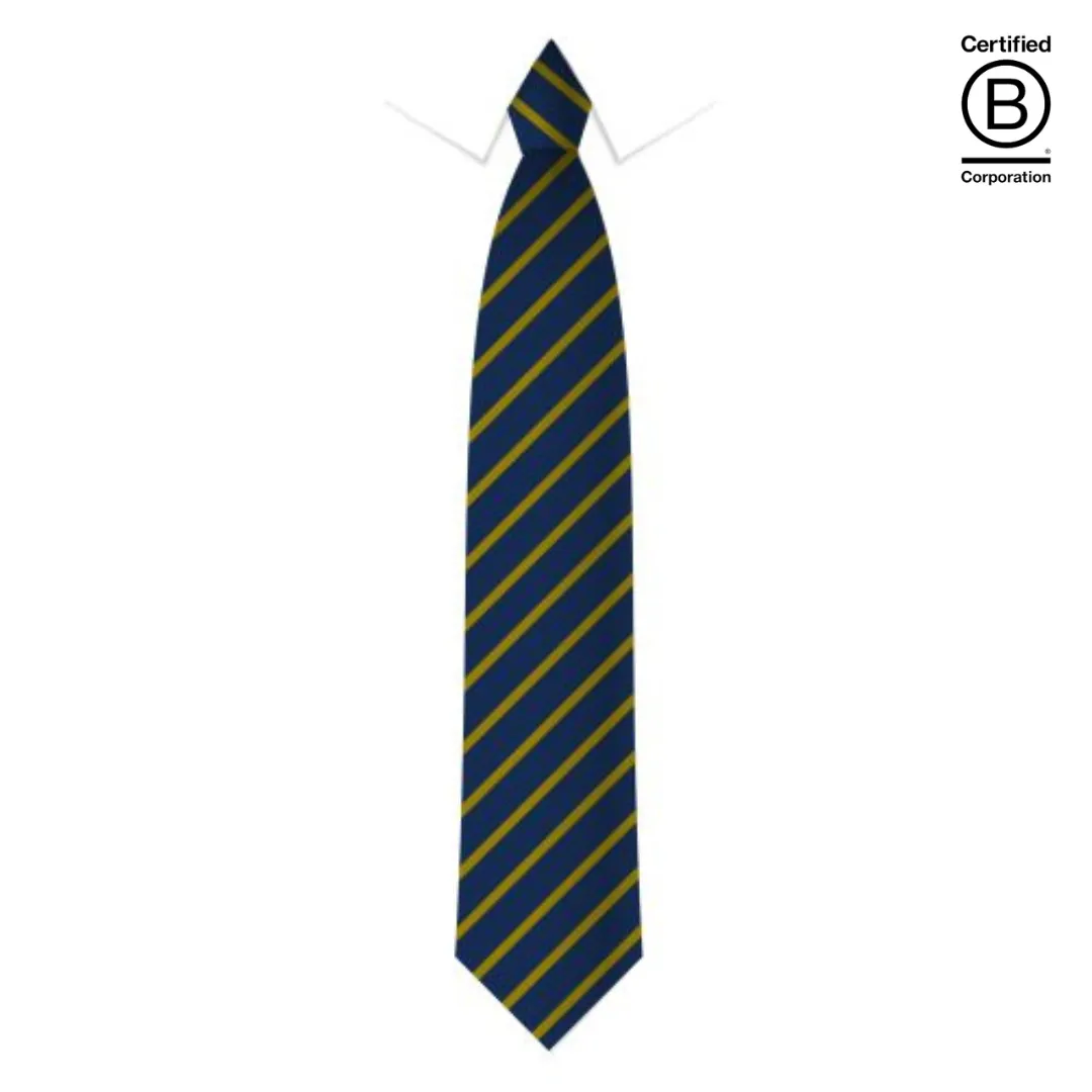 Narrow stripe eco school ties