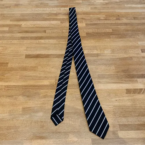 Narrow stripe eco school ties