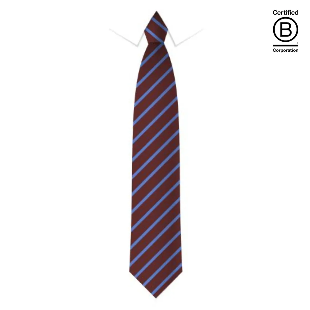 Narrow stripe eco school ties