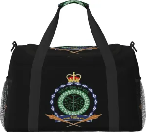 National Emblem Of Niue Travel Duffel Bag Large Foldable Waterproof Overnight Bag For Beach Swim Bags Pool Sports Gym