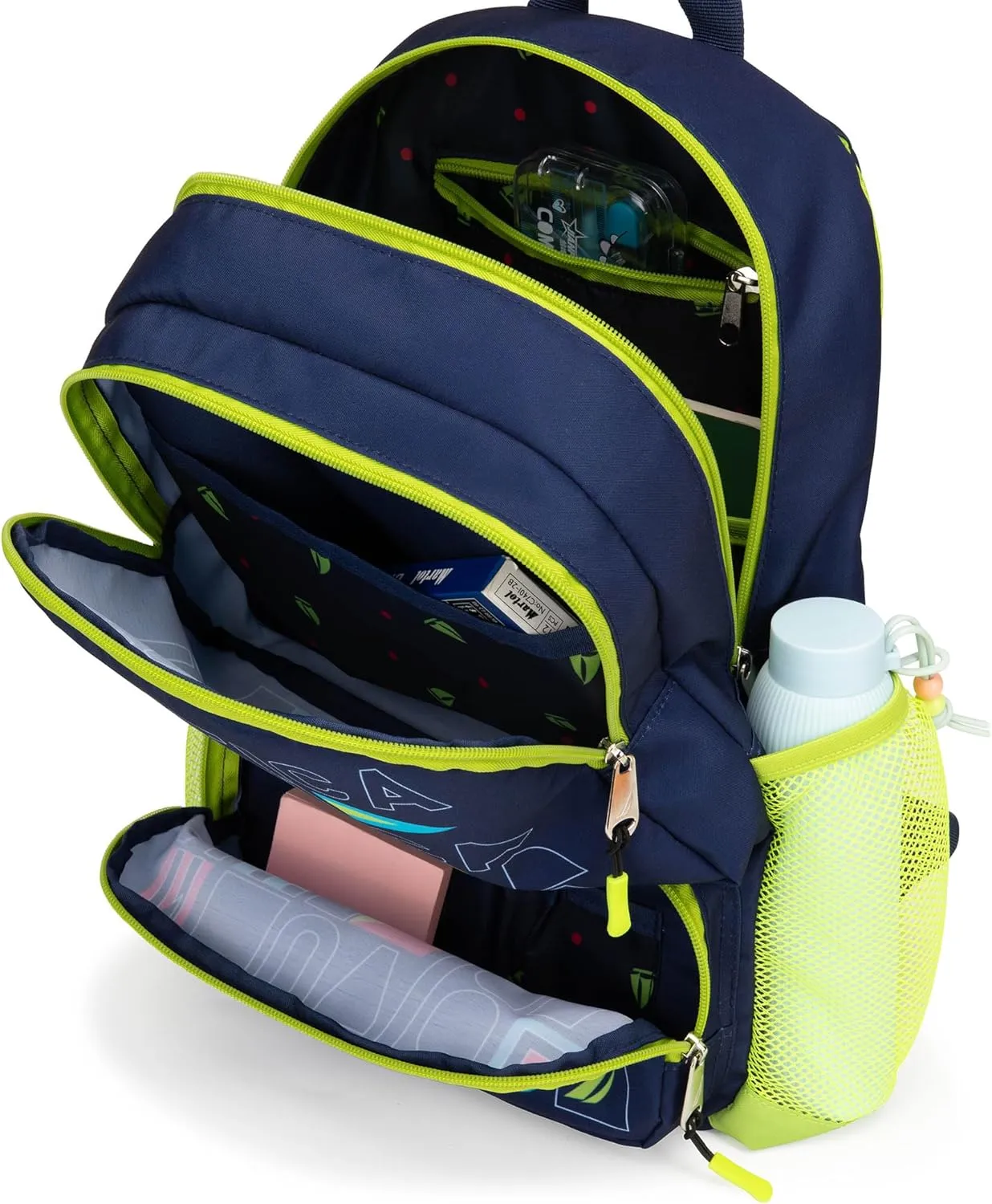 Nautica Backpack for Kids | Kindergarten, Elementary Children Backpack | 16" Tall | Flags