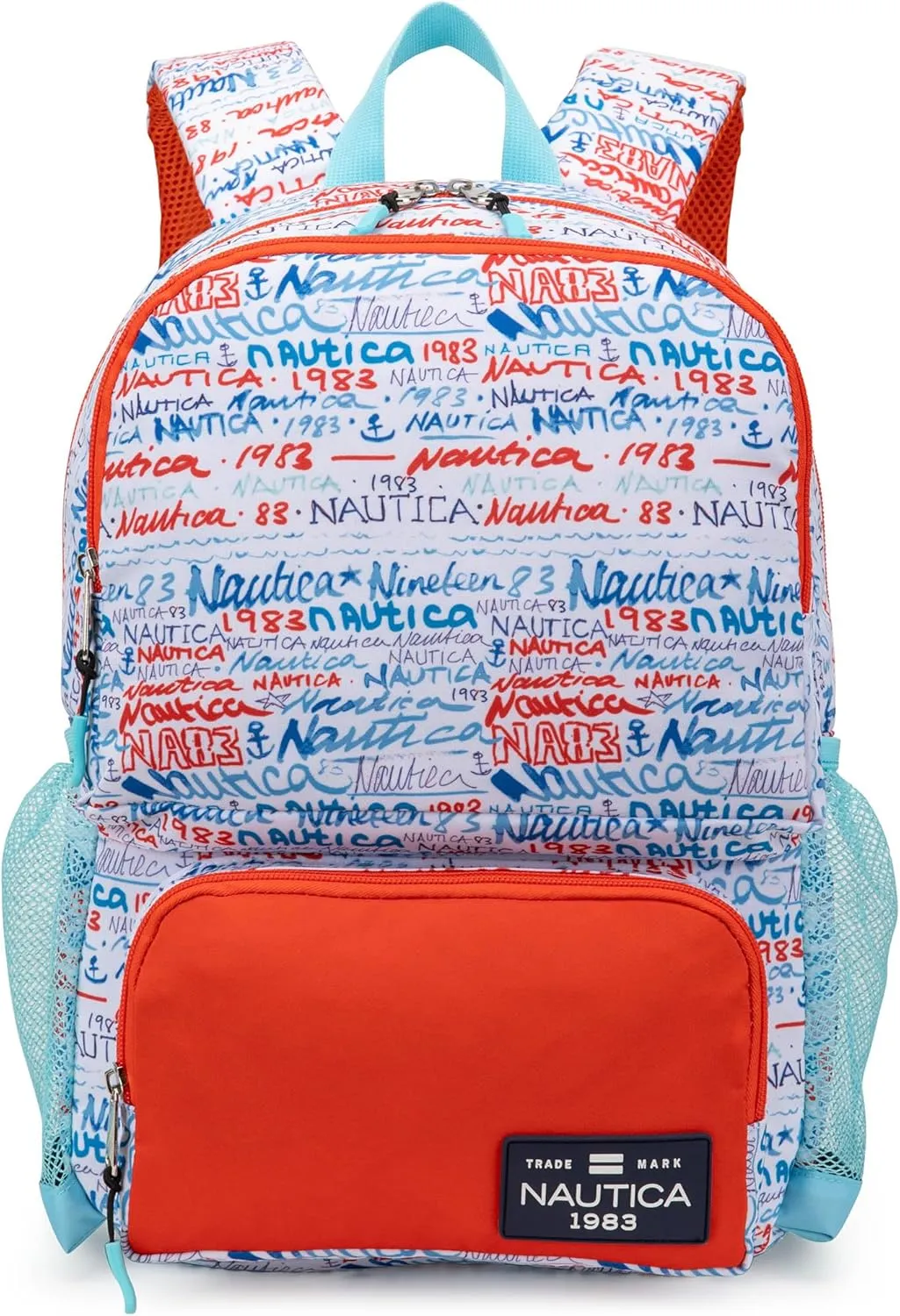 Nautica Backpack for Kids | Kindergarten, Elementary Children Backpack | 16" Tall | Graffiti