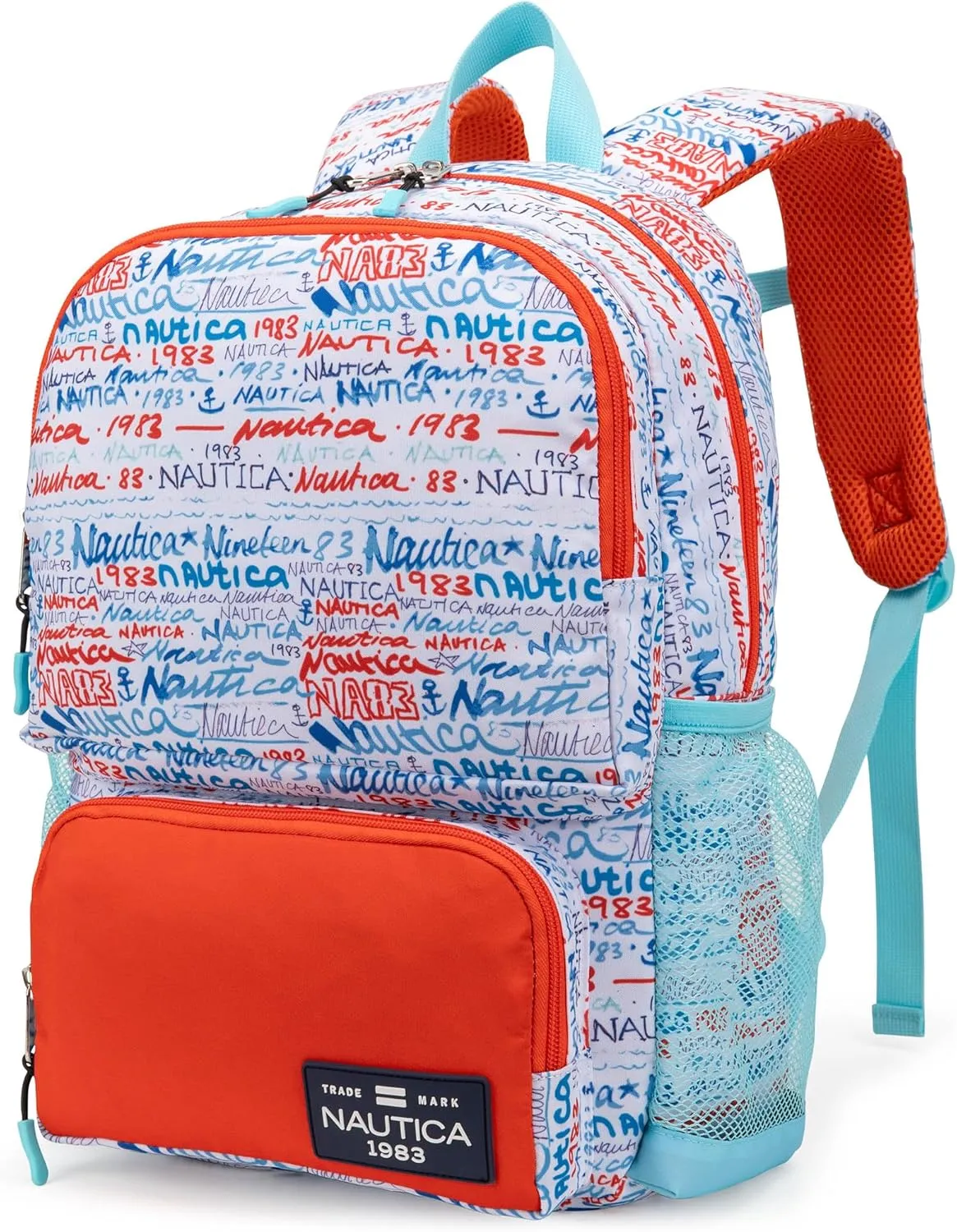 Nautica Backpack for Kids | Kindergarten, Elementary Children Backpack | 16" Tall | Graffiti