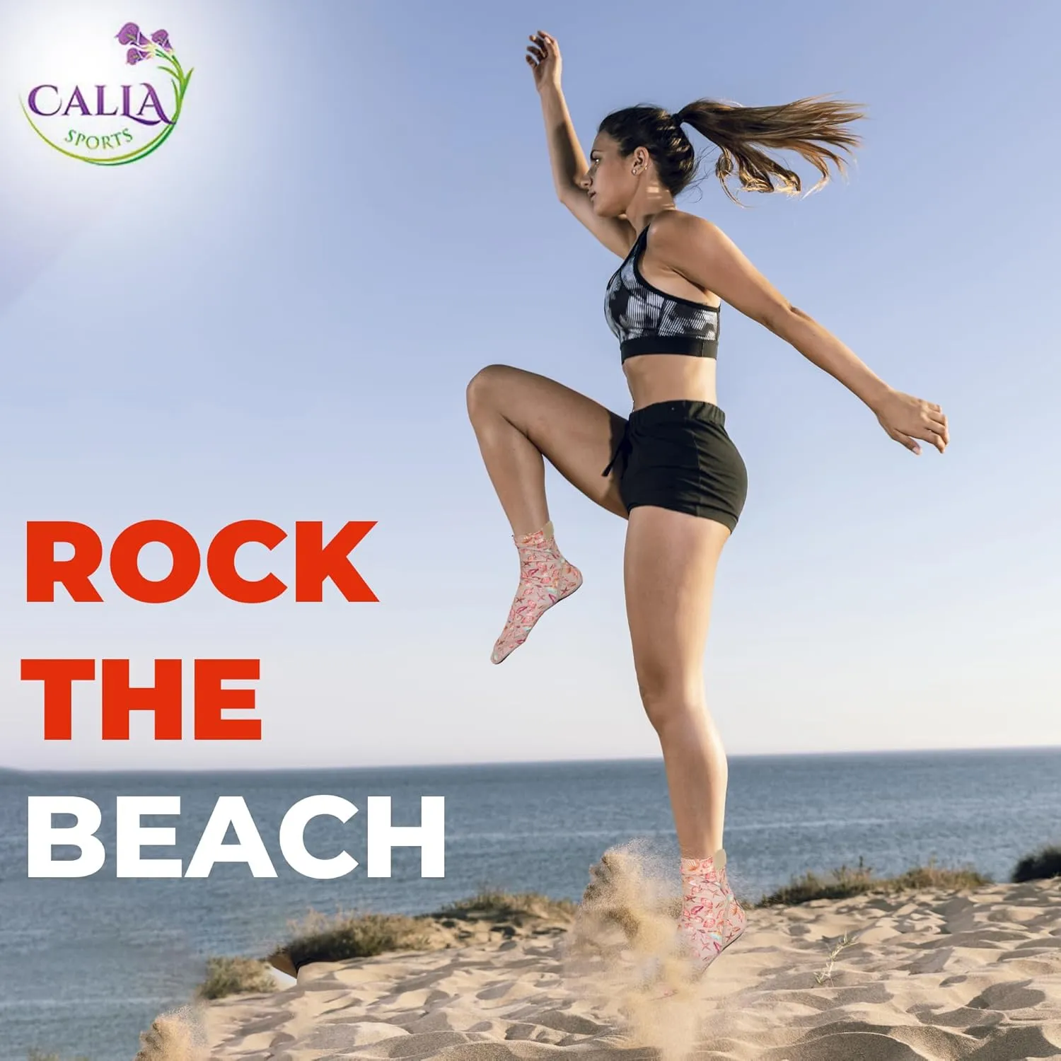 Neoprene Beach Socks - Water and Sand Socks for Men and Women