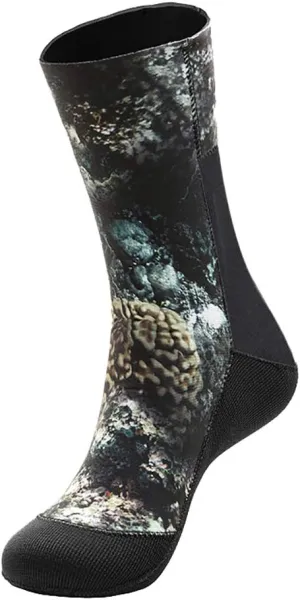 Neoprene Water Fin Sock Diving Wetsuits Sock 3MM for Women Men, Thermal Beach Sock Anti Slip Flexible for Snorkeling