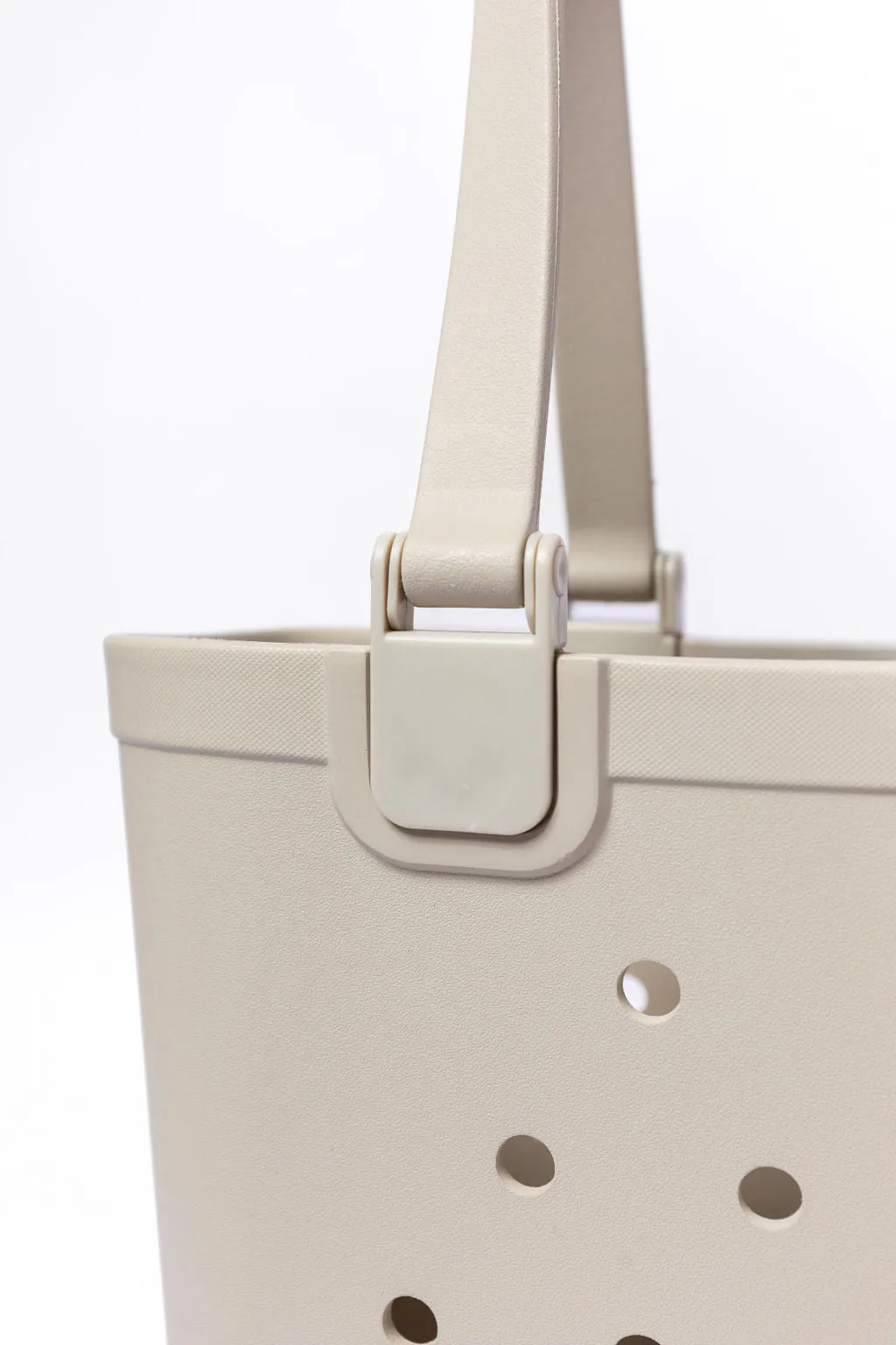 Neutral Rubber Beach Bag SALE