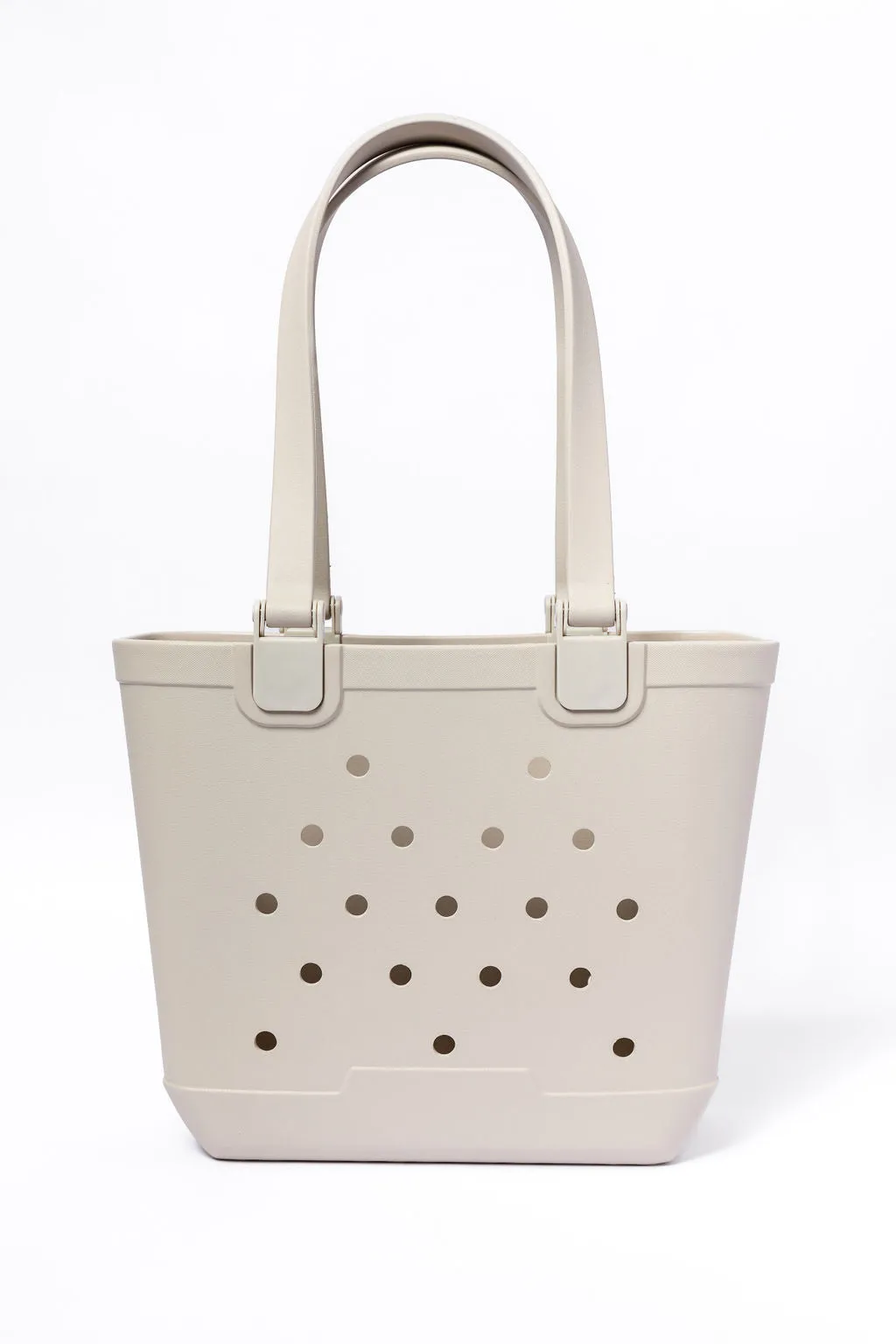 Neutral Rubber Beach Bag SALE