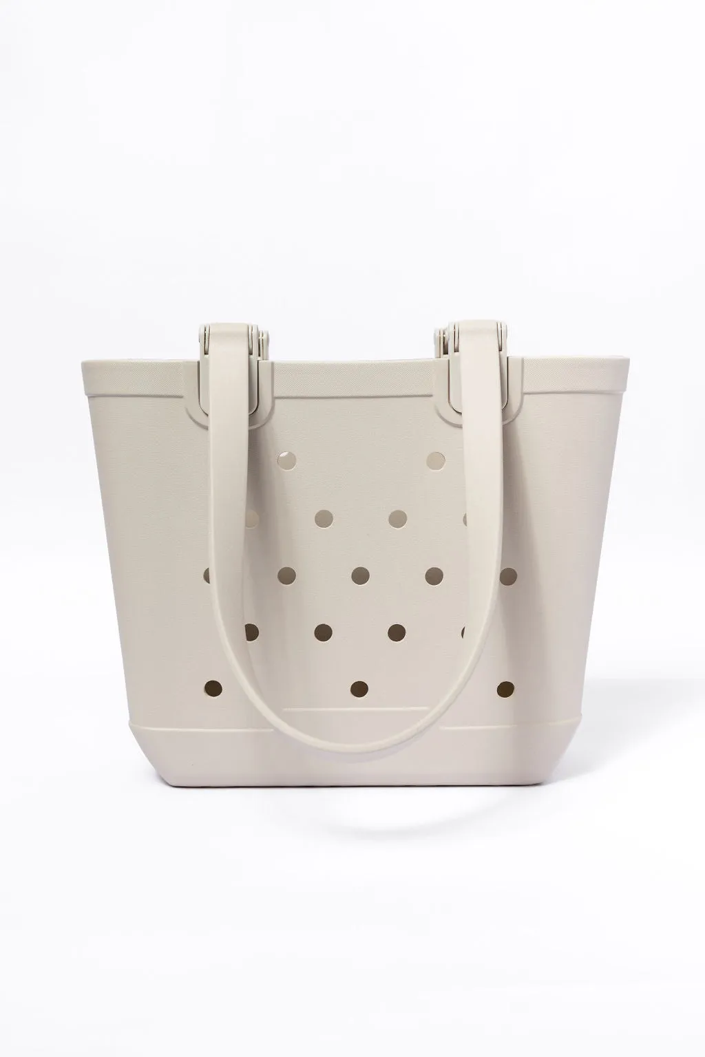 Neutral Rubber Beach Bag SALE