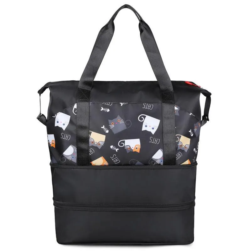 New Large Capacity Excursion Bag Dry Wet Separation Gym Bag