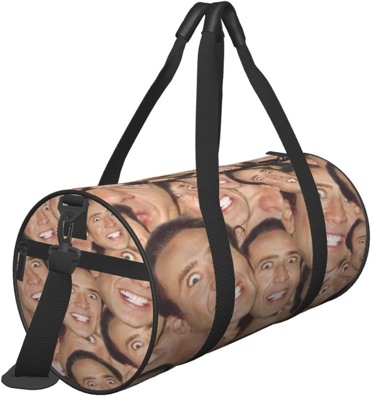 Nic-olas Cage Gym Bag for Women and Men, Gyms Waterproof Dufflebag Lightweight Carryon Gymbag