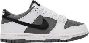 Nike Dunk Low Grade-School (HJ9202-100, White/Black)